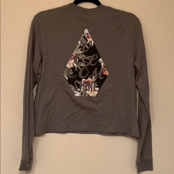 Army green Volcom long sleeve - Picture 2 of 2